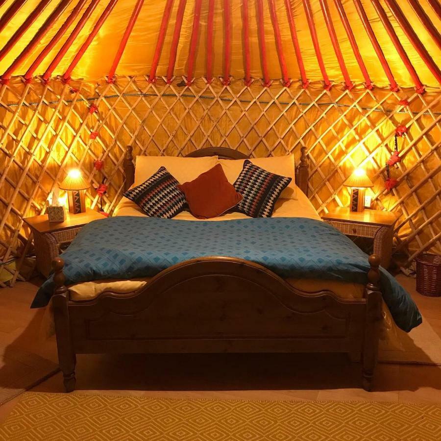 Mcclure Yurt At Carrigeen Glamping Kilkenny Extérieur photo